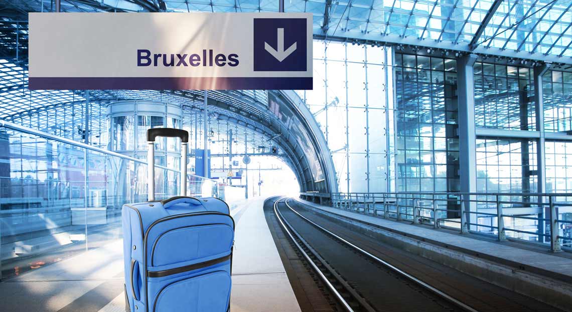 Anreise nach Brüssel mit der Bahn