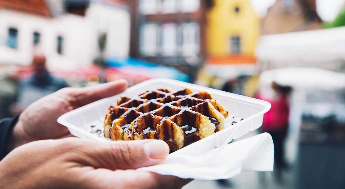Essen in Brüssel